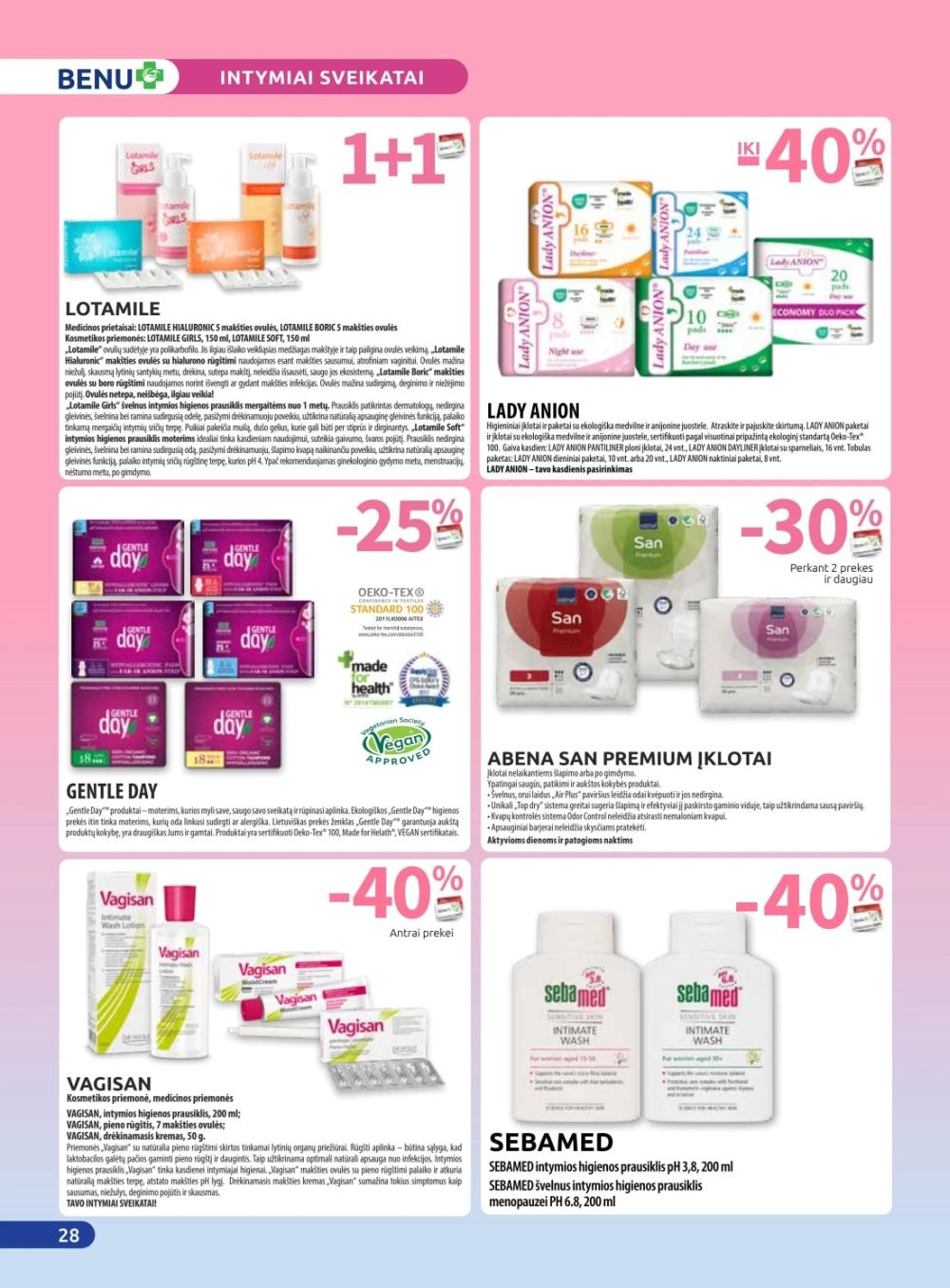 BENU VAISTINĖ (2026 01 01 - 2026 01 31) | 28