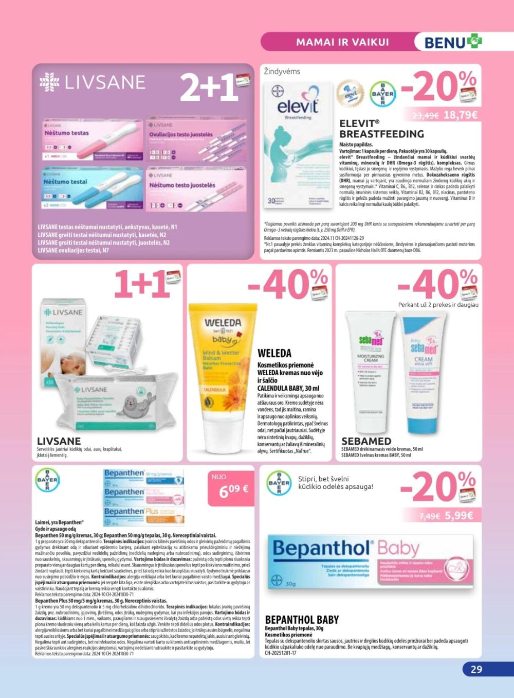 BENU VAISTINĖ (2026 01 01 - 2026 01 31) | 29