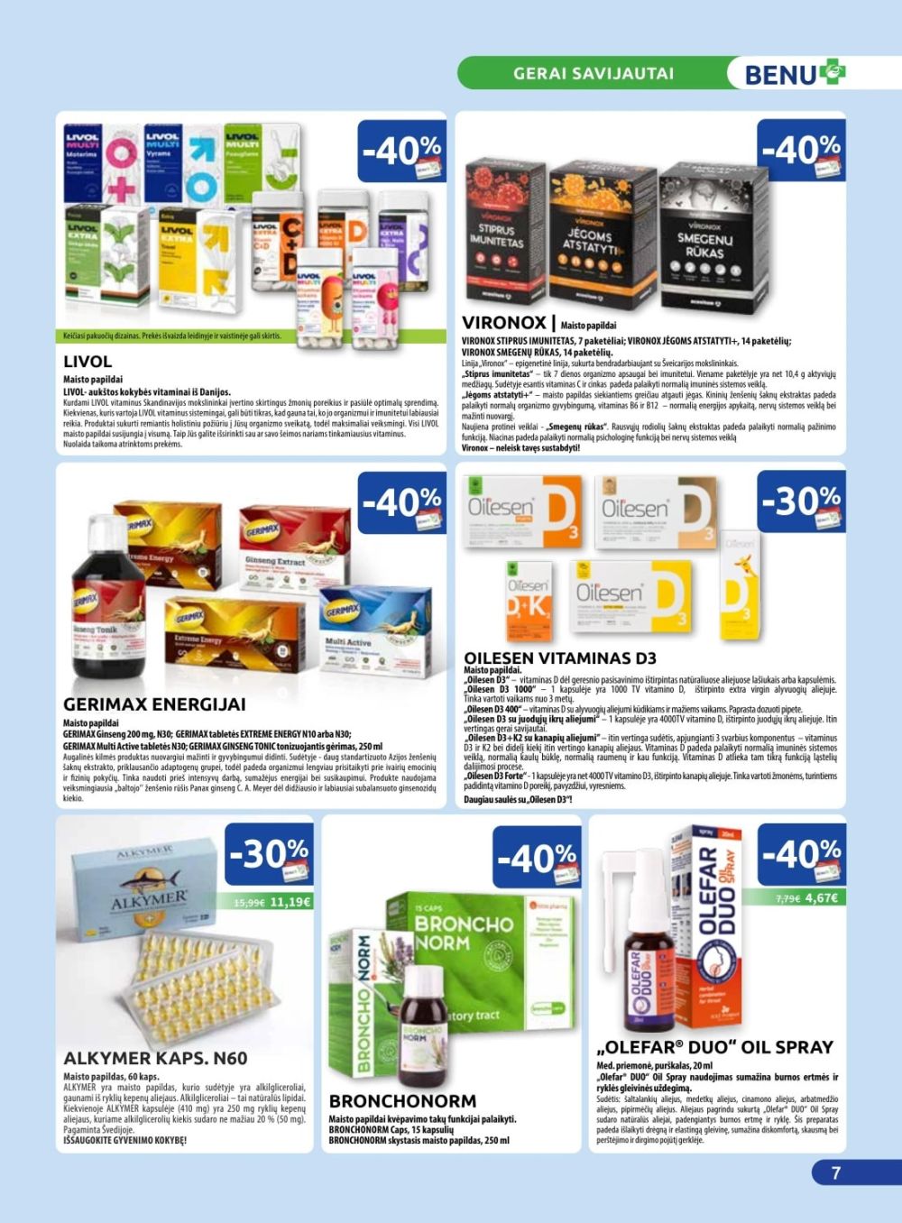 BENU VAISTINĖ (2026 01 01 - 2026 01 31) | 7