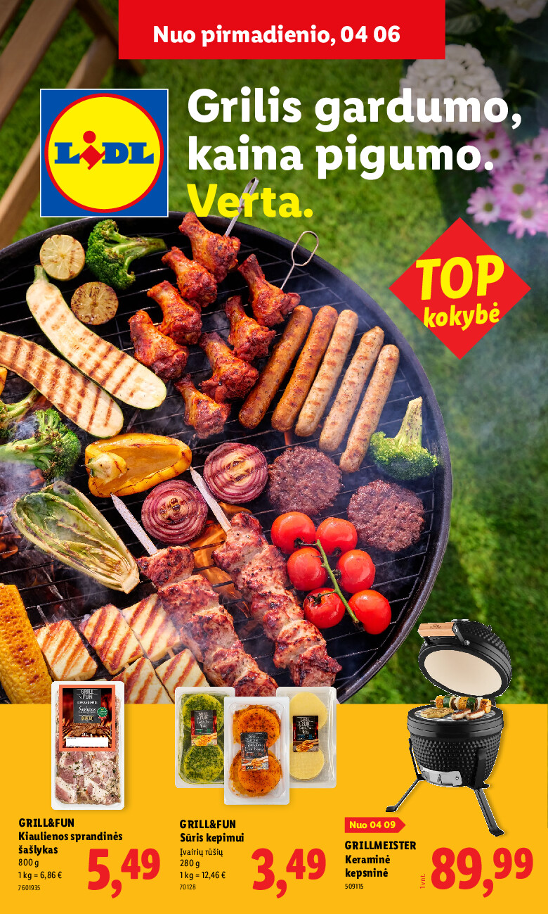 Grilio katalogas (2026-04-06 - 2026-08-31) | 1