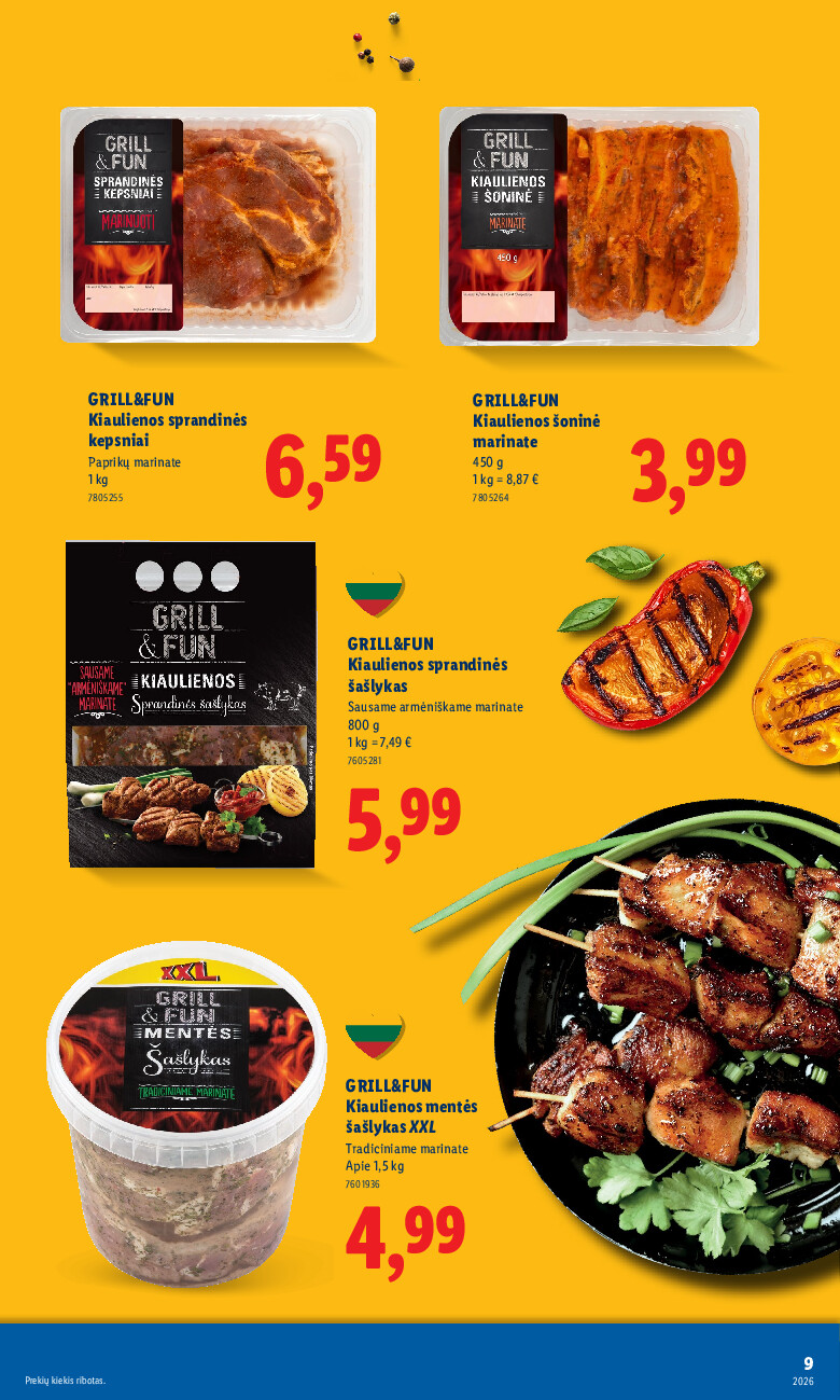 Grilio katalogas (2026-04-06 - 2026-08-31) | 9