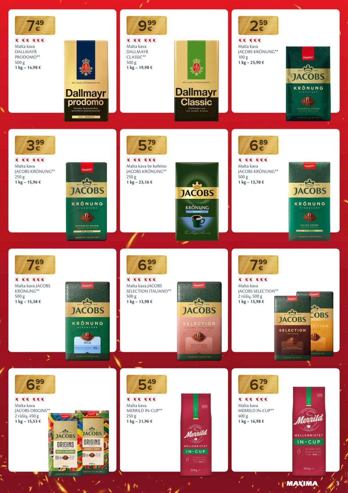 MAXIMA - Nukalta kaina – visada kaip per akciją (2026 02 24 - 2026 03 02) | 3