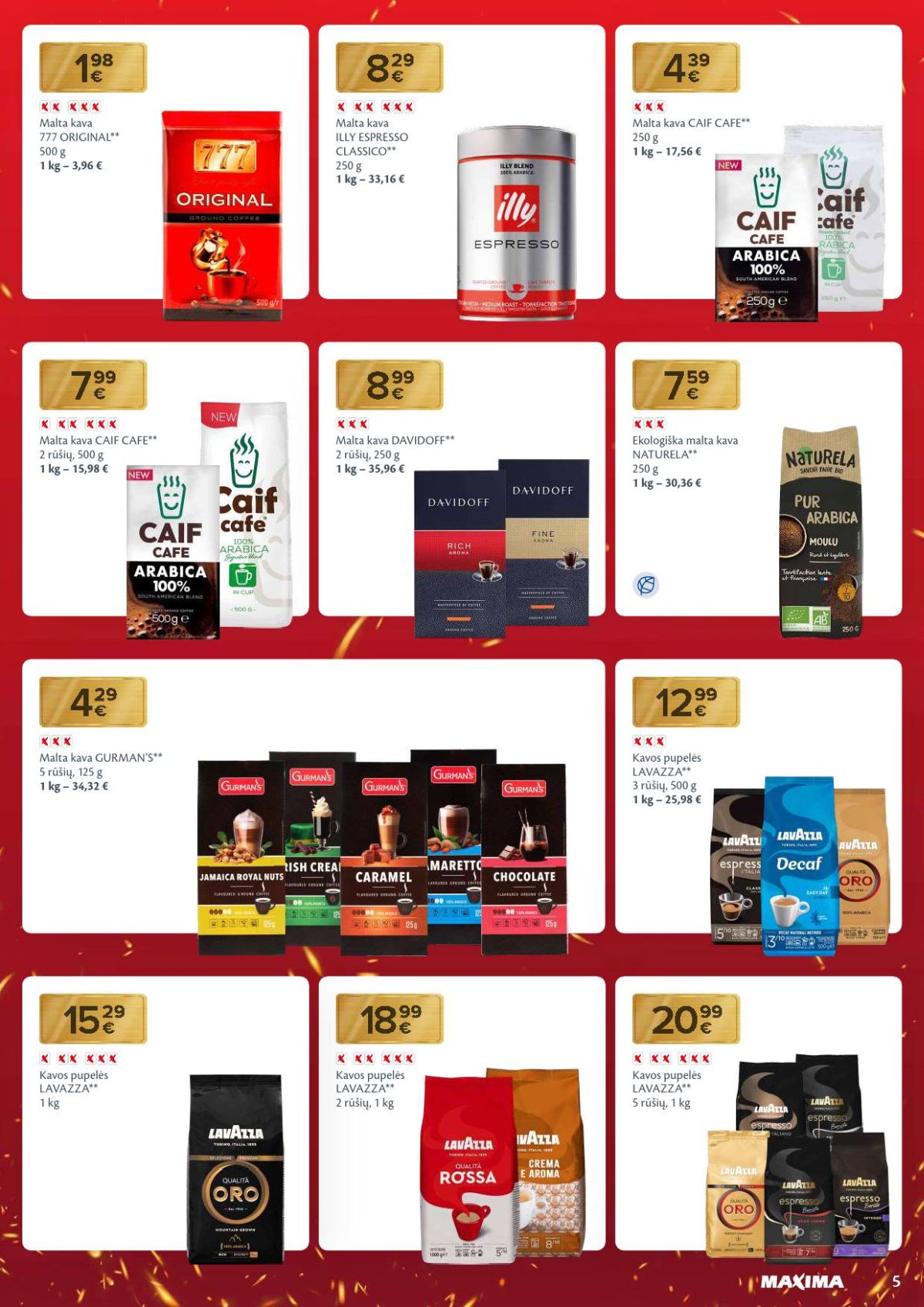 MAXIMA - Nukalta kaina – visada kaip per akciją (2026 02 24 - 2026 03 02) | 5