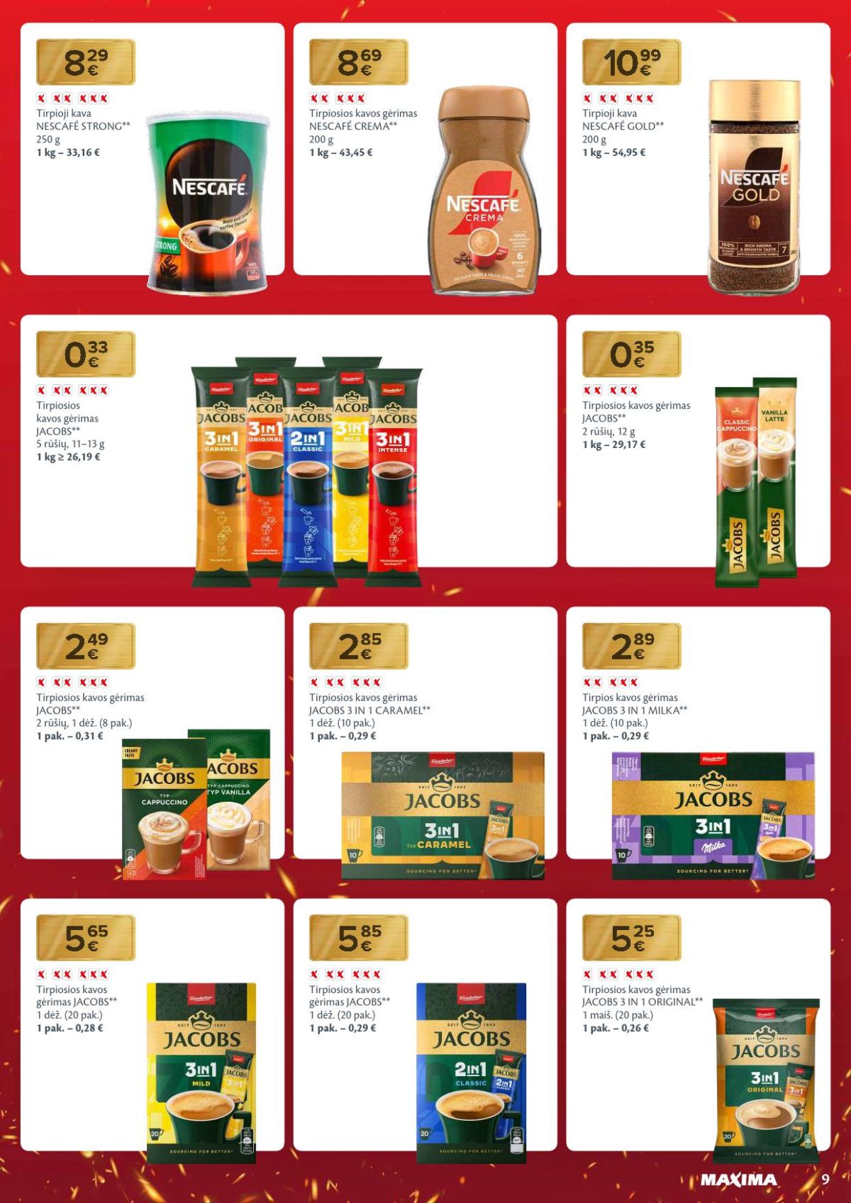 MAXIMA - Nukalta kaina – visada kaip per akciją (2026 02 24 - 2026 03 02) | 9
