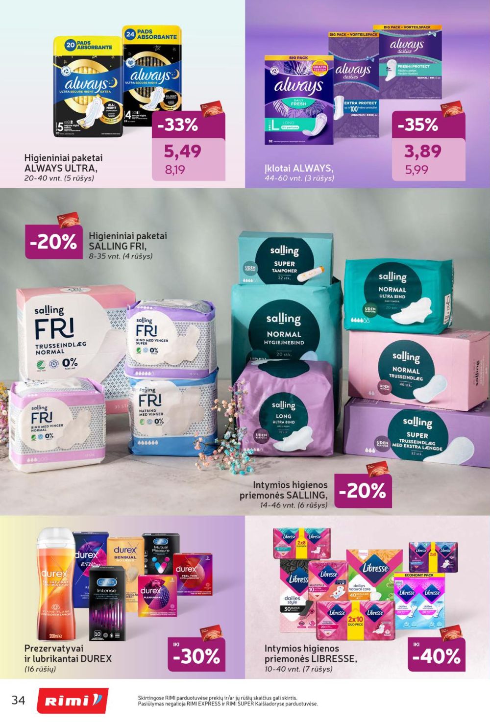 RIMI - GROŽIO prekių katalogas Nr. 02 (2026 02 03 - 2026 03 02) | 34