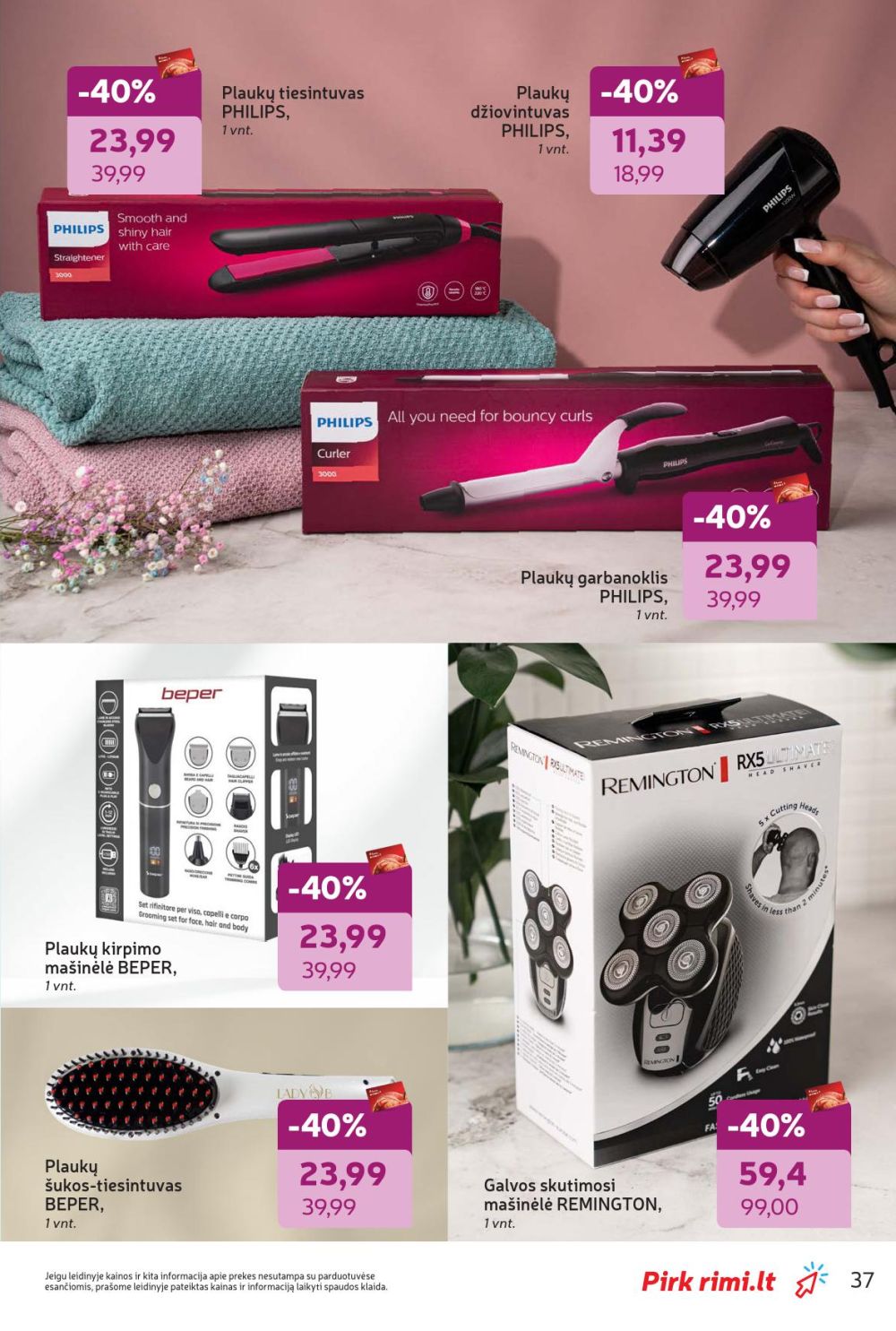 RIMI - GROŽIO prekių katalogas Nr. 02 (2026 02 03 - 2026 03 02) | 37