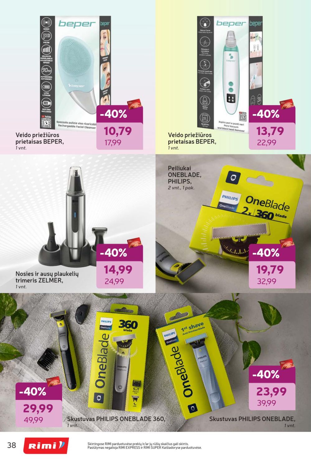 RIMI - GROŽIO prekių katalogas Nr. 02 (2026 02 03 - 2026 03 02) | 38