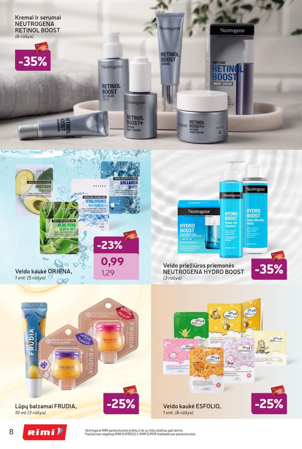RIMI - GROŽIO prekių katalogas Nr. 02 (2026 02 03 - 2026 03 02) | 8