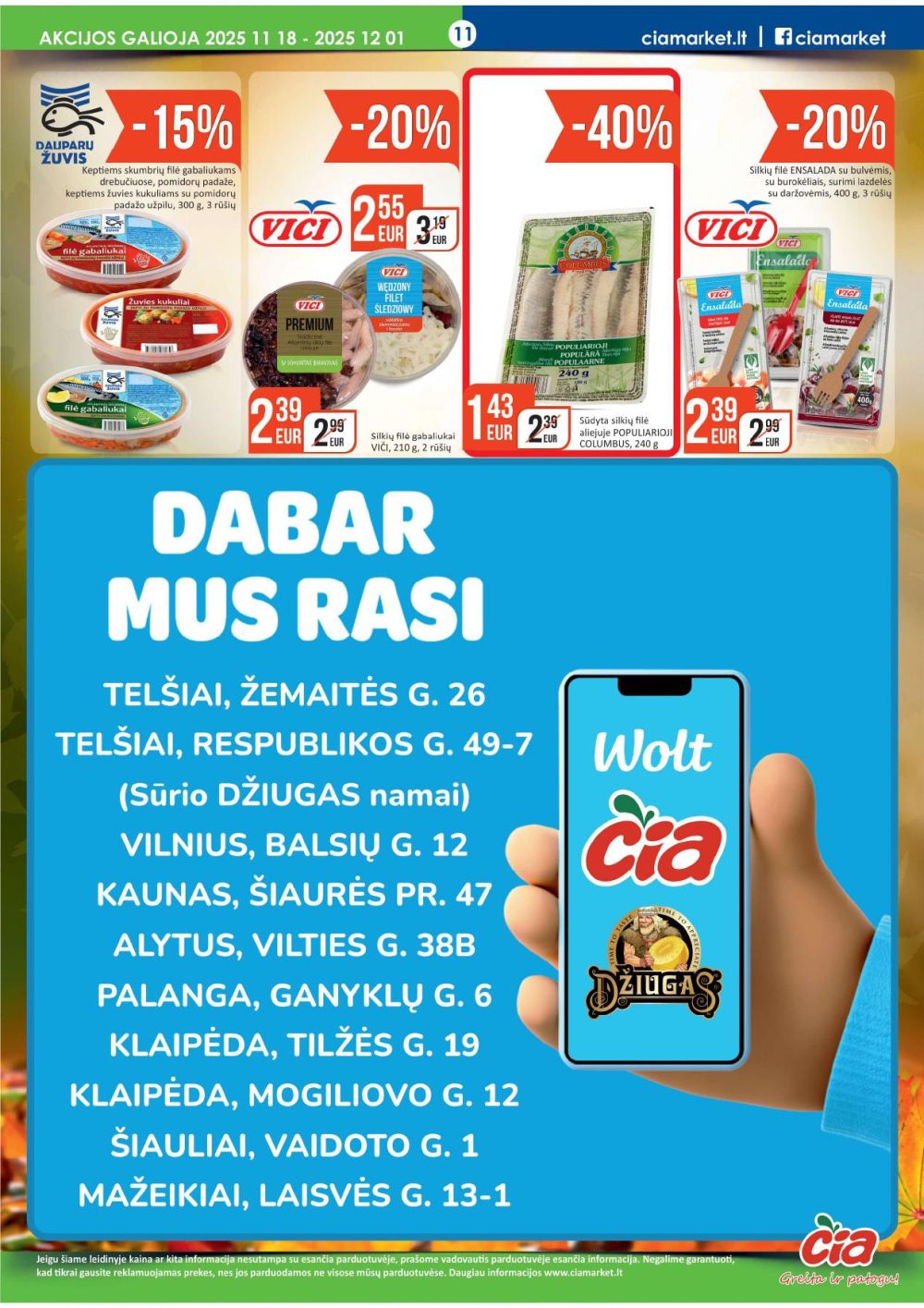 ČIA (2025 11 18 - 2025 12 01) | 11