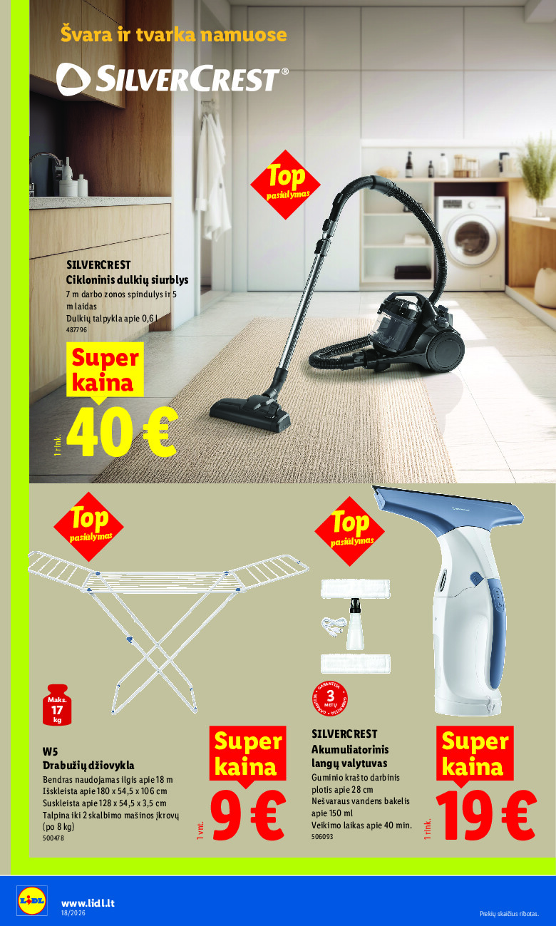 NE MAISTO PREKIŲ PASIŪLYMAI (2026-04-27 - 2026-05-03) | 2