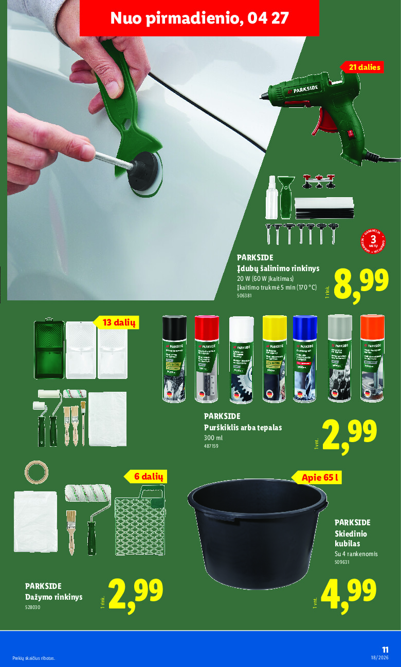 NE MAISTO PREKIŲ PASIŪLYMAI (2026-04-27 - 2026-05-03) | 11