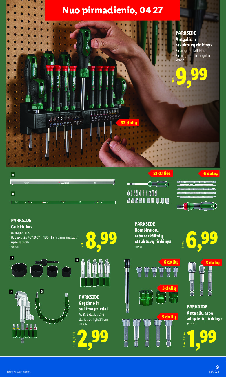 NE MAISTO PREKIŲ PASIŪLYMAI (2026-04-27 - 2026-05-03) | 9